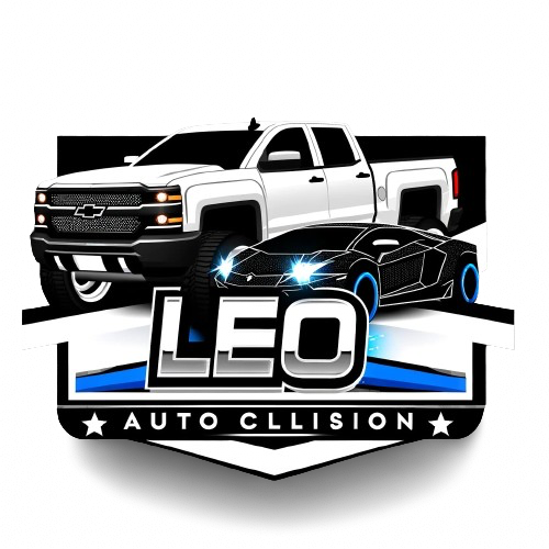 Leo Auto Collision Logo